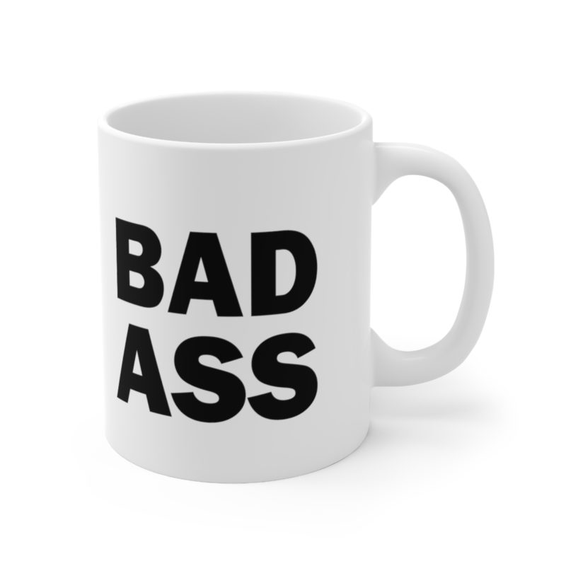 The Boys - BAD ASS - Ceramic Coffee Cup, 11oz - Image 2