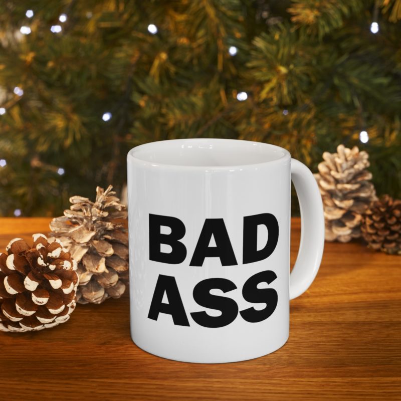 The Boys - BAD ASS - Ceramic Coffee Cup, 11oz - Image 5