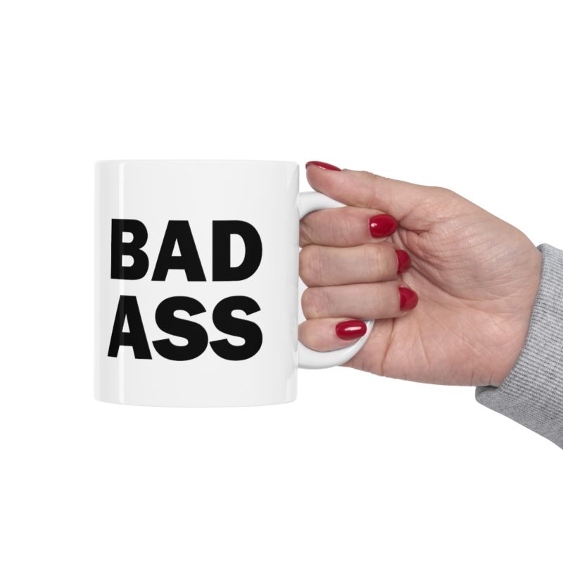 The Boys - BAD ASS - Ceramic Coffee Cup, 11oz - Image 6