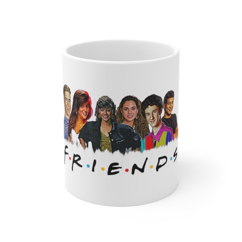 Saved By The Bell Friends Coffee Ceramic Mug 11oz