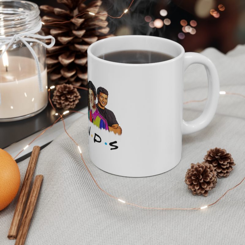 Saved By The Bell Friends Coffee Ceramic Mug 11oz - Image 4