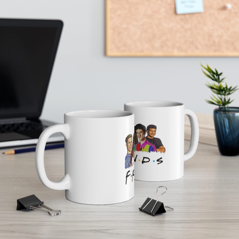 Saved By The Bell Friends Coffee Ceramic Mug 11oz - Image 5
