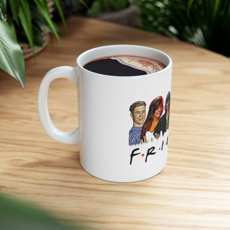 Saved By The Bell Friends Coffee Ceramic Mug 11oz - Image 8