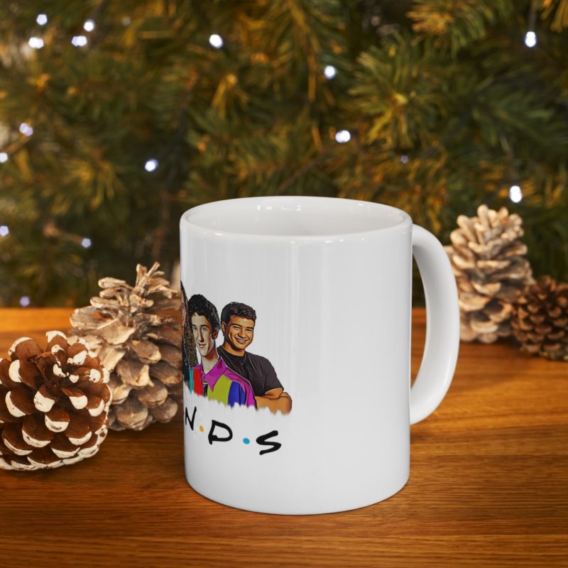 Saved By The Bell Friends Coffee Ceramic Mug 11oz - Image 9