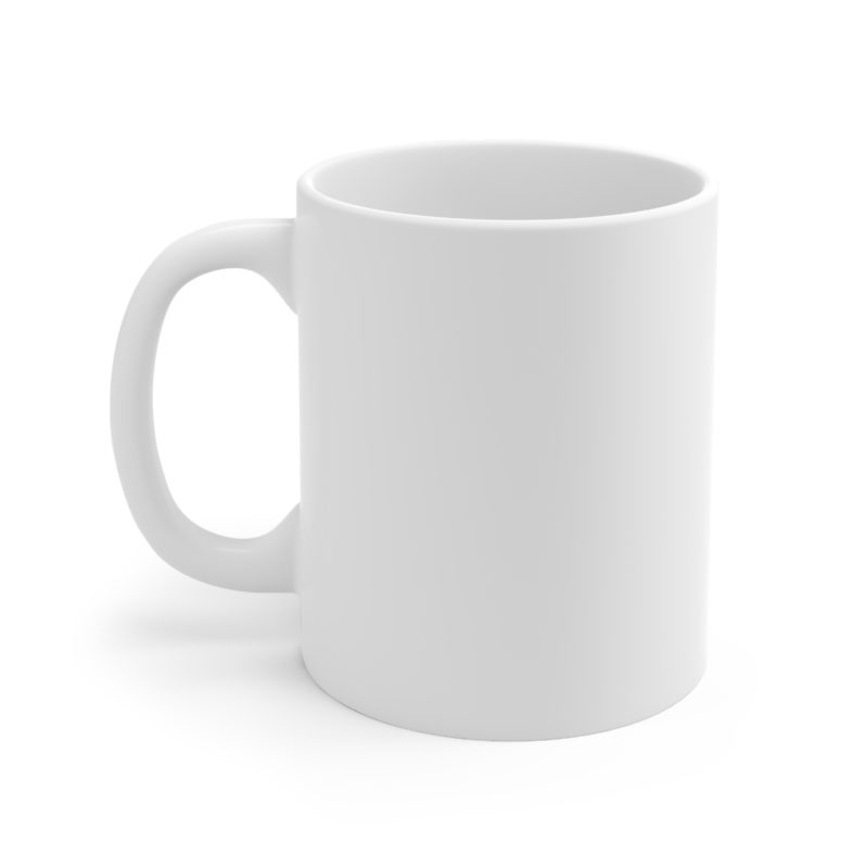Dead Inside But Jolly AF - Christmas Skull Ceramic Mug 11oz - Image 3