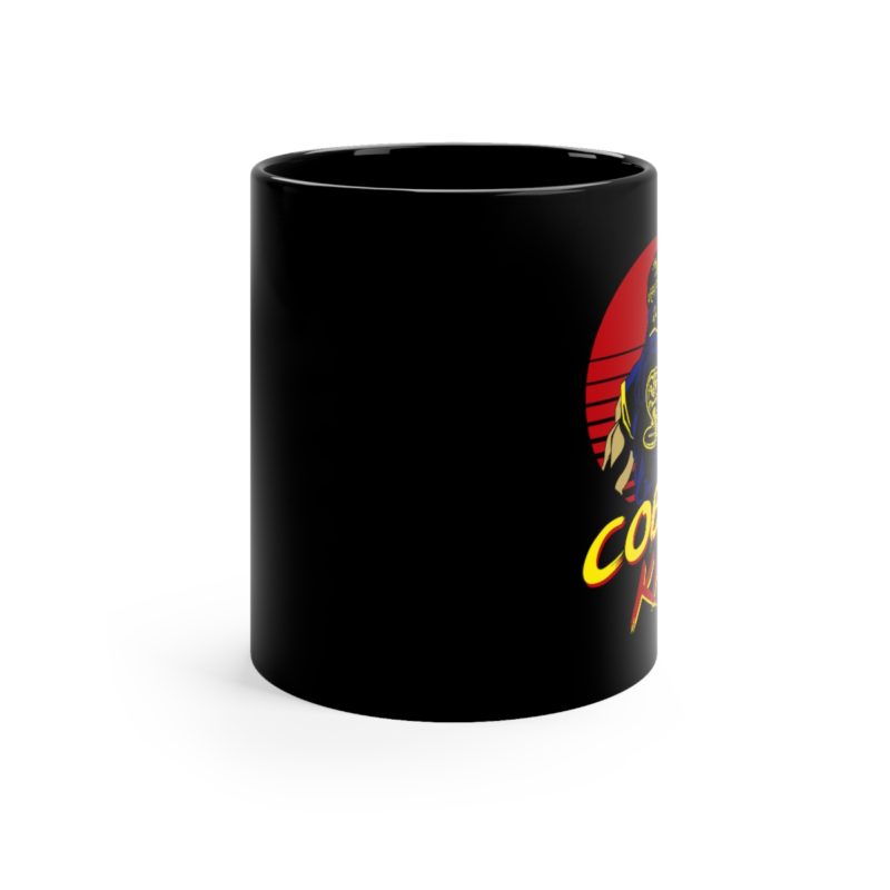 Cobra Kai 11oz Black Coffee Mug | Cobra Kai Tea Mug | Cobra Kai Hot Chocolate Black Mug - Image 2