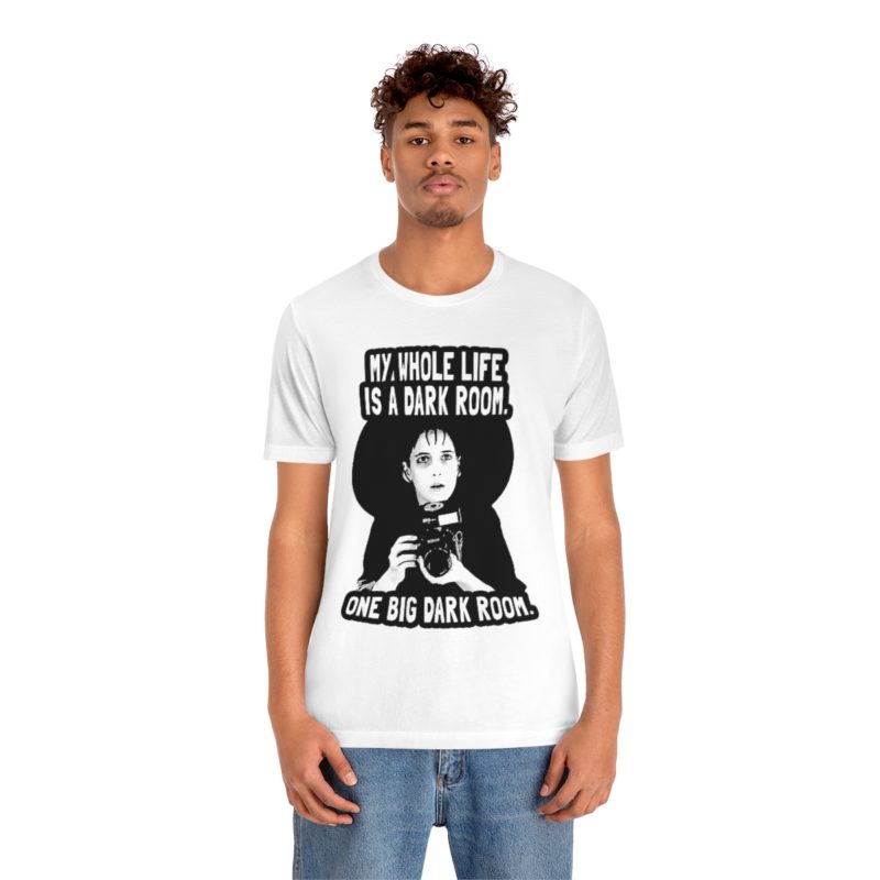 Lydia Deetz My whole life is a dark room. One big dark room. Unisex Jersey Short Sleeve Tee - Image 7