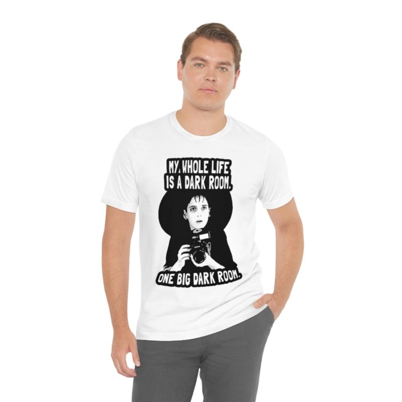 Lydia Deetz My whole life is a dark room. One big dark room. Unisex Jersey Short Sleeve Tee - Image 8