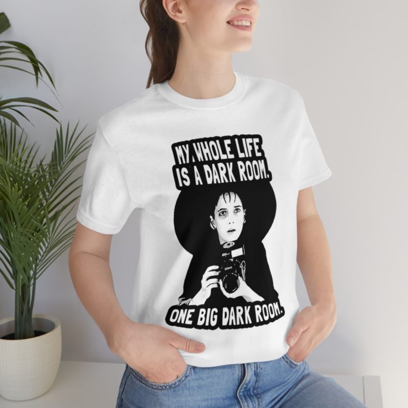 Lydia Deetz My whole life is a dark room. One big dark room. Unisex Jersey Short Sleeve Tee - Image 9