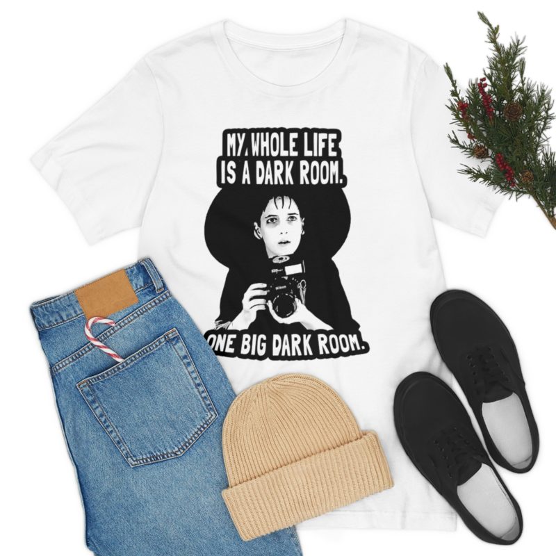 Lydia Deetz My whole life is a dark room. One big dark room. Unisex Jersey Short Sleeve Tee - Image 10