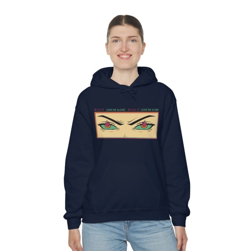 Leave Me Alone Anime Japanese Streetwear Unisex Heavy Blend™ Hooded Sweatshirt - Image 20