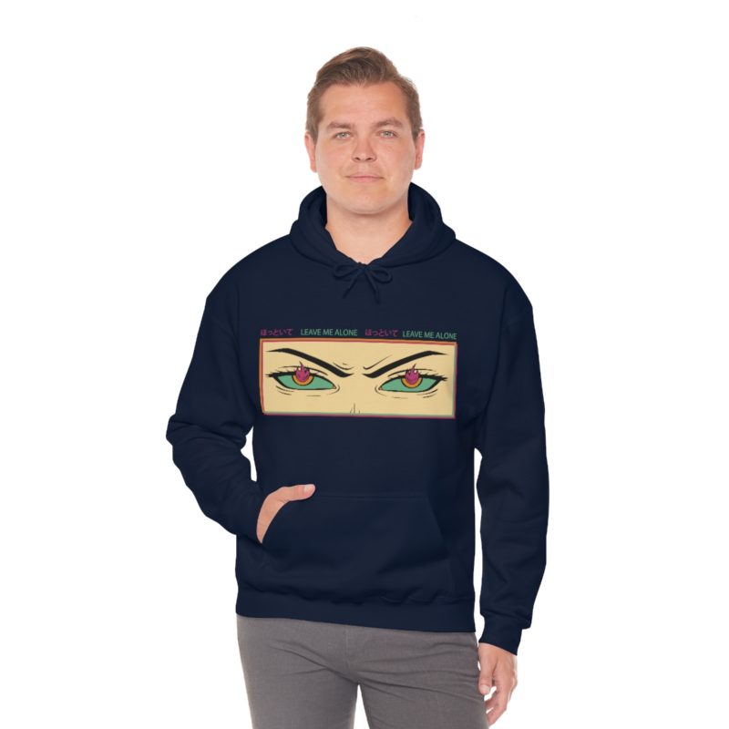 Leave Me Alone Anime Japanese Streetwear Unisex Heavy Blend™ Hooded Sweatshirt - Image 21