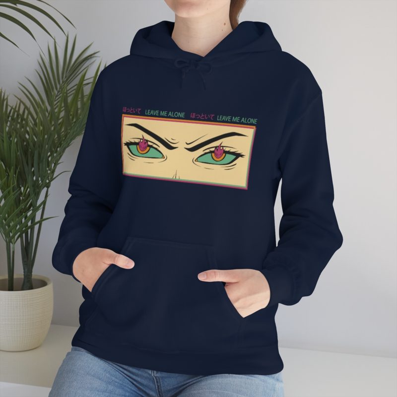 Leave Me Alone Anime Japanese Streetwear Unisex Heavy Blend™ Hooded Sweatshirt - Image 22