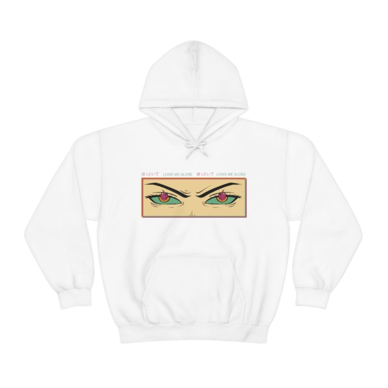 Leave Me Alone Anime Japanese Streetwear Unisex Heavy Blend™ Hooded Sweatshirt - Image 9