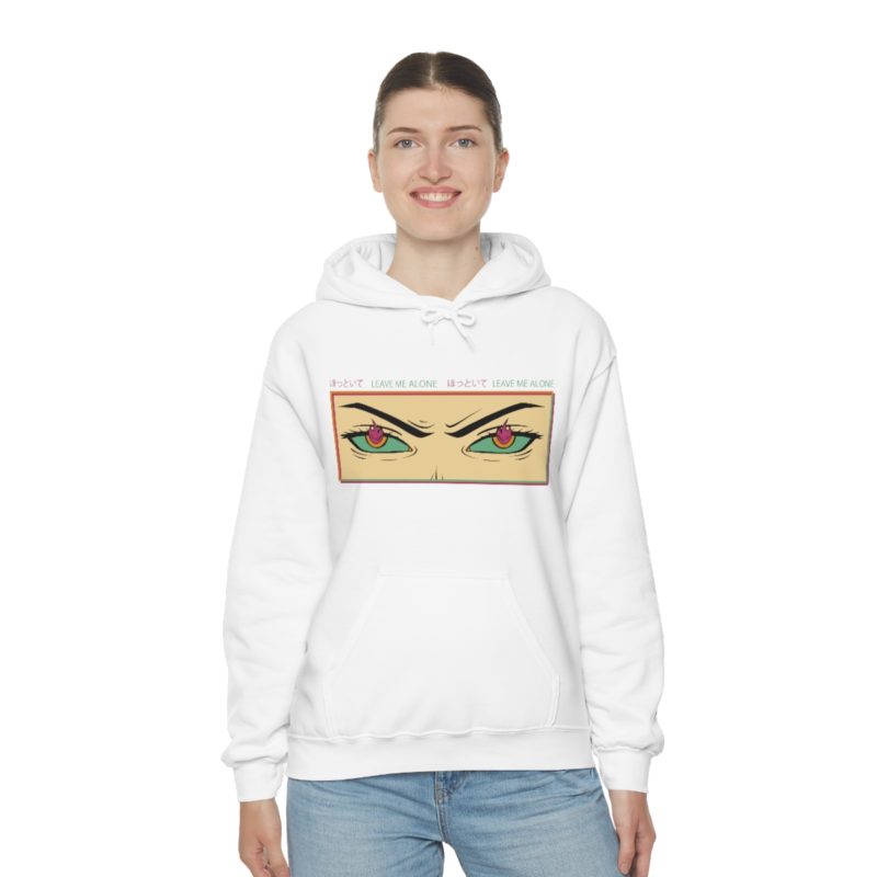 Leave Me Alone Anime Japanese Streetwear Unisex Heavy Blend™ Hooded Sweatshirt - Image 12