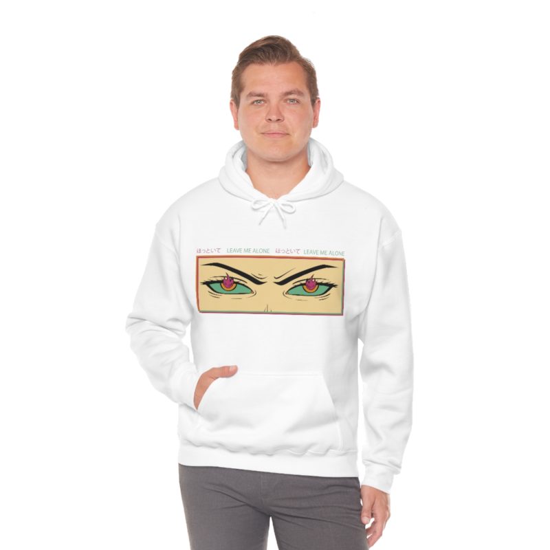 Leave Me Alone Anime Japanese Streetwear Unisex Heavy Blend™ Hooded Sweatshirt - Image 13