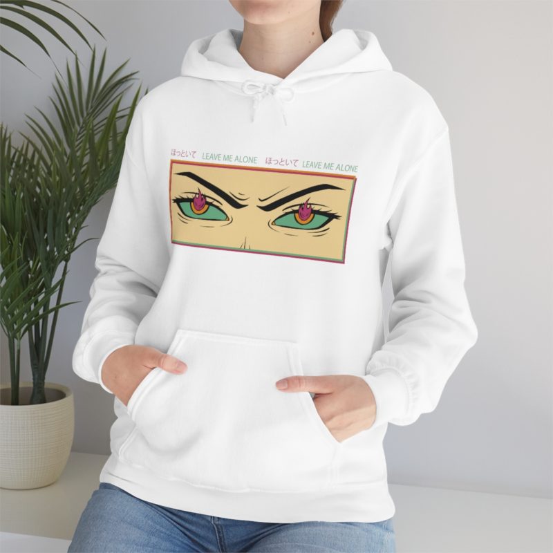 Leave Me Alone Anime Japanese Streetwear Unisex Heavy Blend™ Hooded Sweatshirt - Image 14