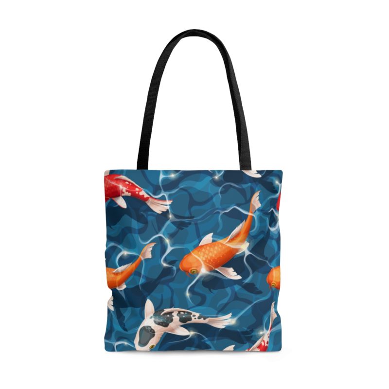Koi fish underwater AOP Tote Bag - Image 5
