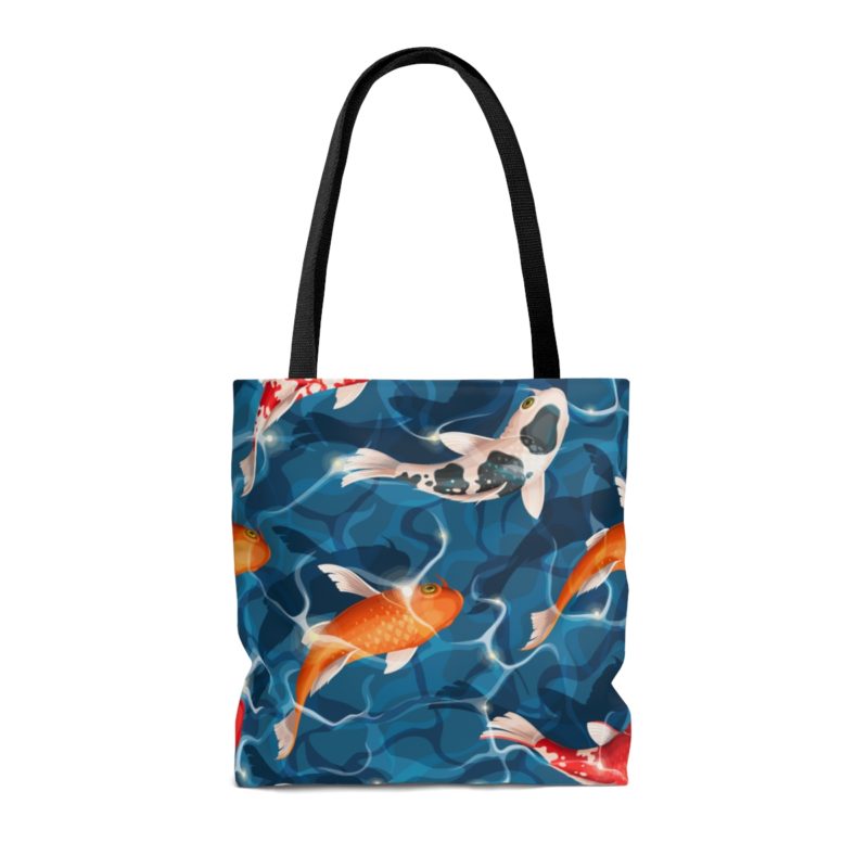 Koi fish underwater AOP Tote Bag - Image 2