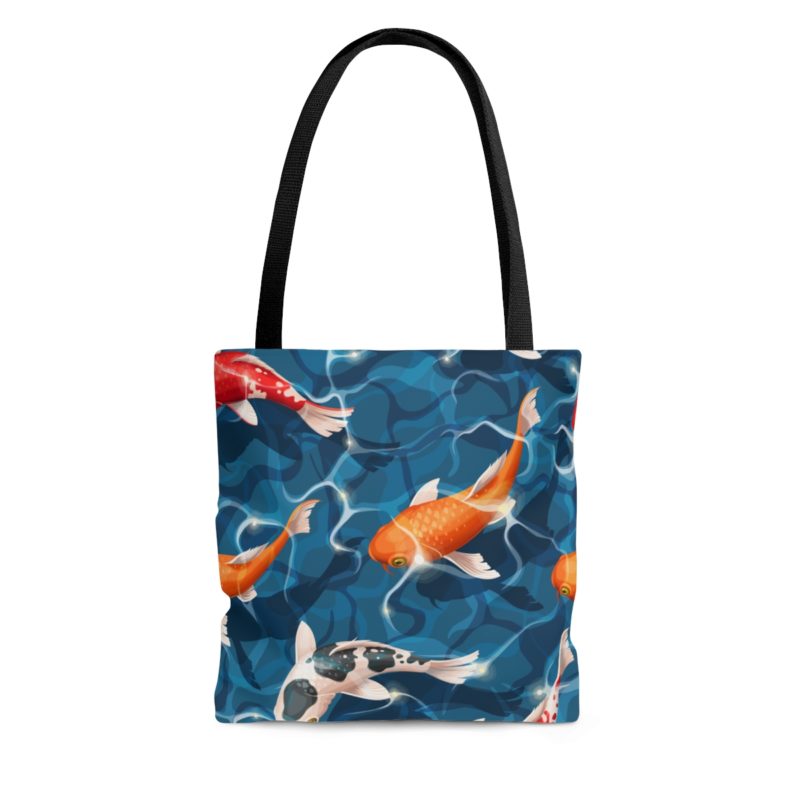 Koi fish underwater AOP Tote Bag - Image 3