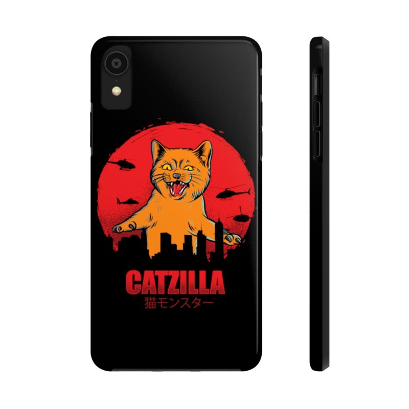 Furious Orange Catzilla - Tough Phone Cases, Case-Mate - Image 29