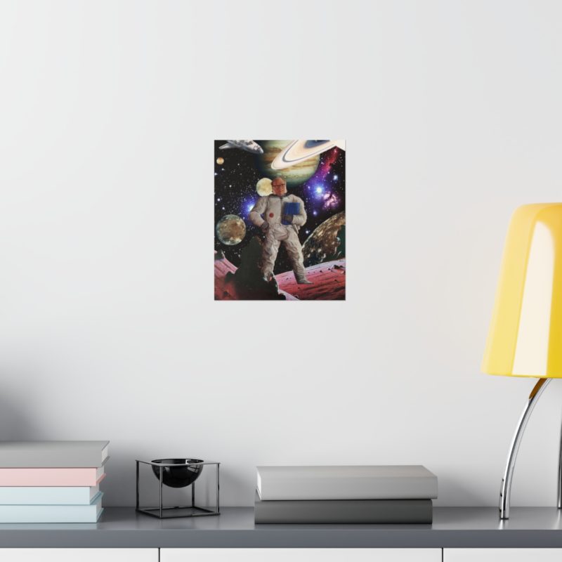 Isaac Asimov - Space Odyssey  Premium Matte Vertical Poster - Image 16