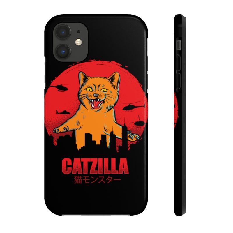 Furious Orange Catzilla - Tough Phone Cases, Case-Mate - Image 23
