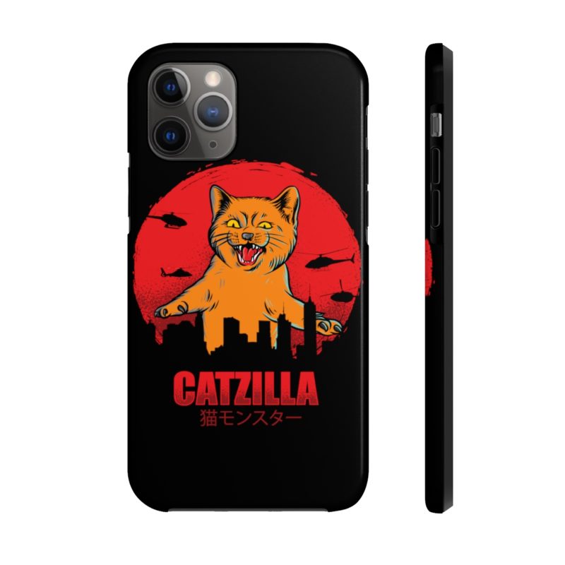 Furious Orange Catzilla - Tough Phone Cases, Case-Mate - Image 25