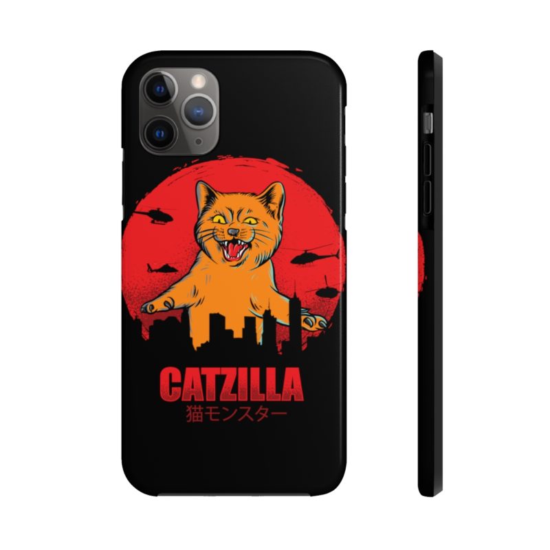 Furious Orange Catzilla - Tough Phone Cases, Case-Mate - Image 27