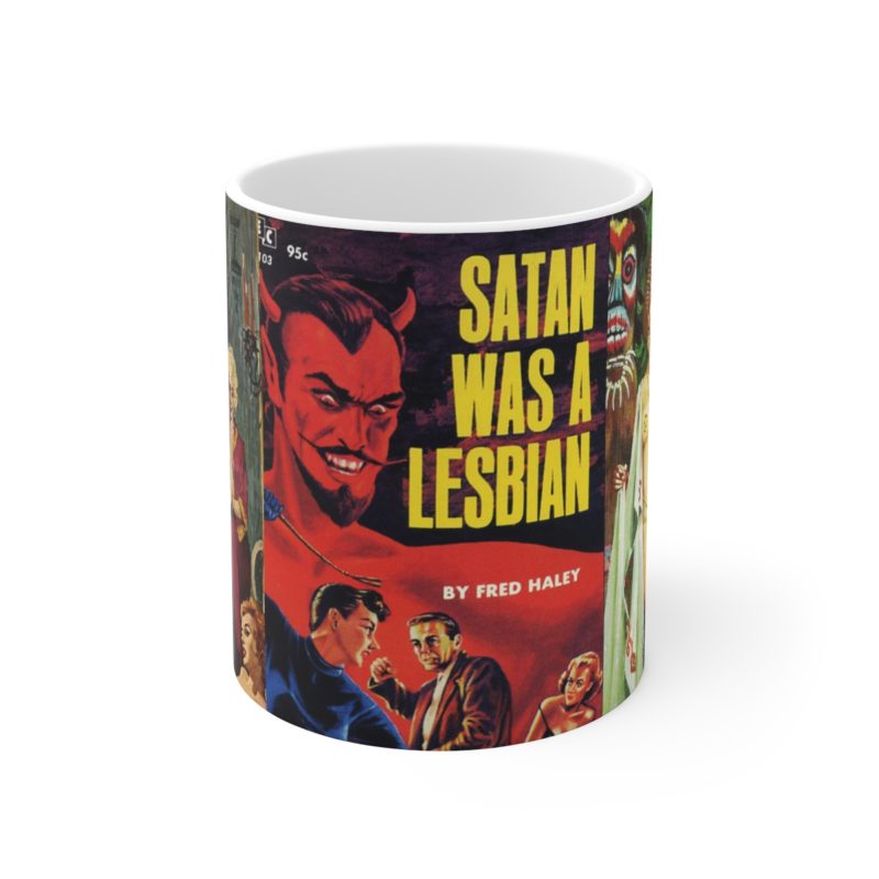 Lesbian Pulp Ceramic Mug 11oz