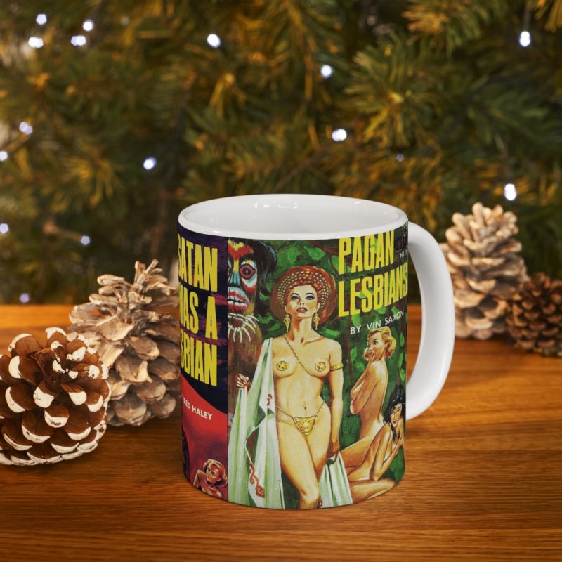 Lesbian Pulp Ceramic Mug 11oz - Image 9