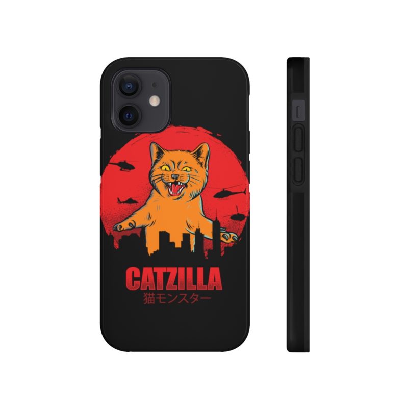 Furious Orange Catzilla - Tough Phone Cases, Case-Mate - Image 15