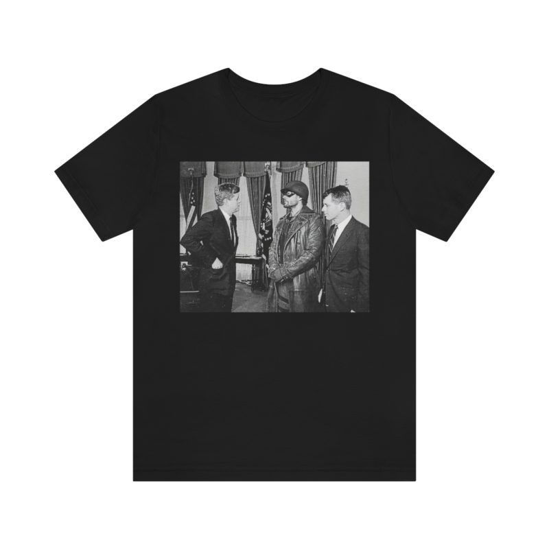 When Soldier Boy met John and Bobby Kennedy 1960s Unisex Jersey Short Sleeve Tee