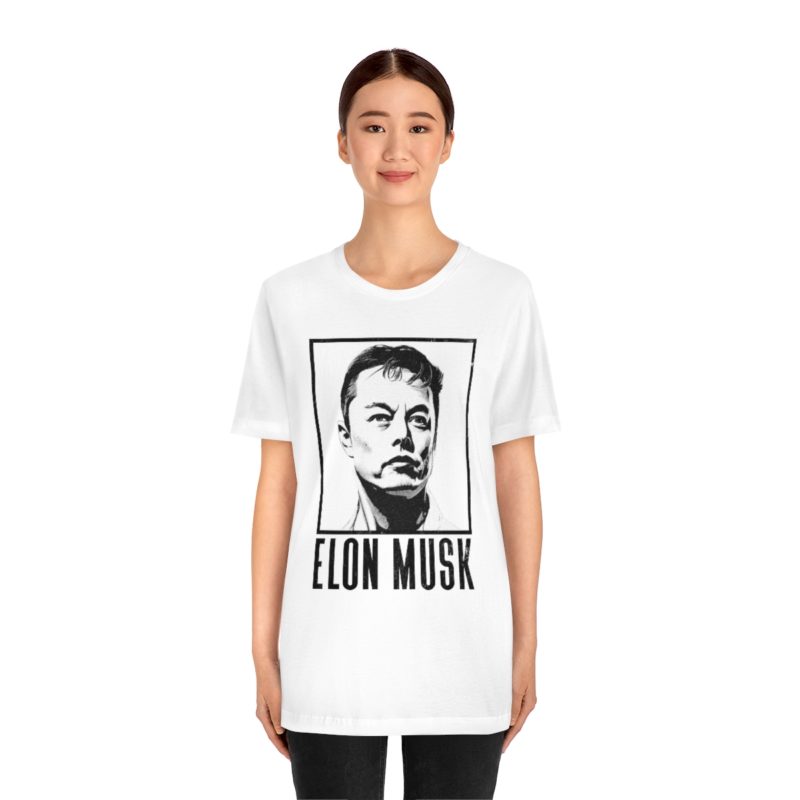 Elon Musk T-Shirt - Musk T-shirt art Unisex Jersey Short Sleeve Tee - Image 4