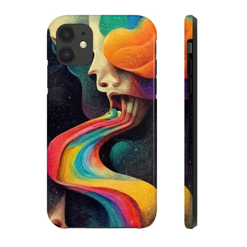 Psychedelic Mushroom Trip tough Phone Cases, Case-Mate - Image 25