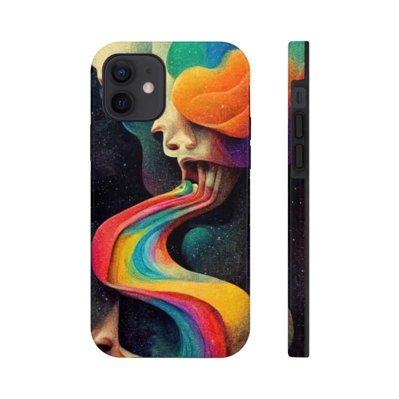 Psychedelic Mushroom Trip tough Phone Cases, Case-Mate - Image 17