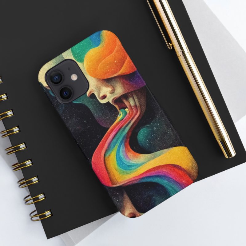 Psychedelic Mushroom Trip tough Phone Cases, Case-Mate - Image 20