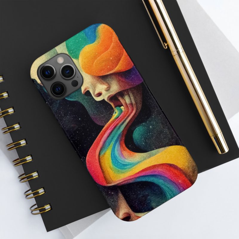 Psychedelic Mushroom Trip tough Phone Cases, Case-Mate - Image 22