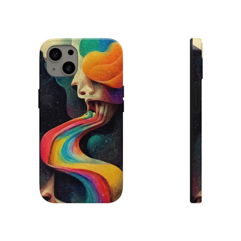 Psychedelic Mushroom Trip tough Phone Cases, Case-Mate - Image 7