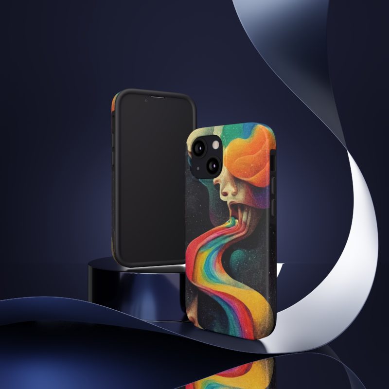 Psychedelic Mushroom Trip tough Phone Cases, Case-Mate - Image 10