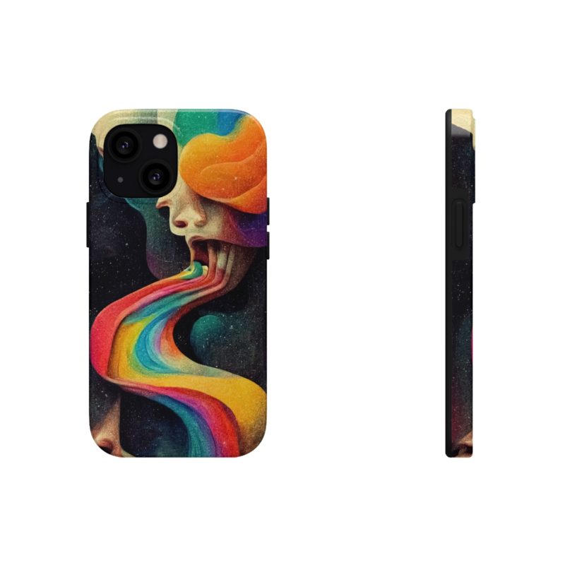 Psychedelic Mushroom Trip tough Phone Cases, Case-Mate - Image 9