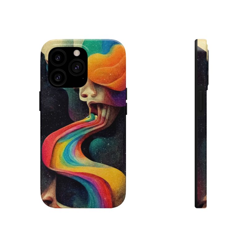 Psychedelic Mushroom Trip tough Phone Cases, Case-Mate - Image 11