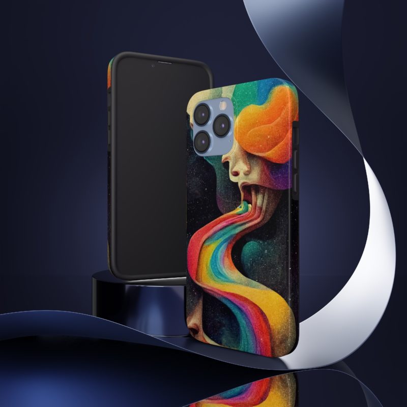 Psychedelic Mushroom Trip tough Phone Cases, Case-Mate - Image 14