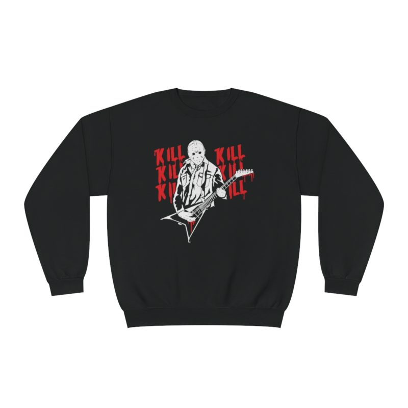 KILL KILL KILL - Jason Plays Death Metal Guitar Unisex NuBlend® Crewneck Sweatshirt
