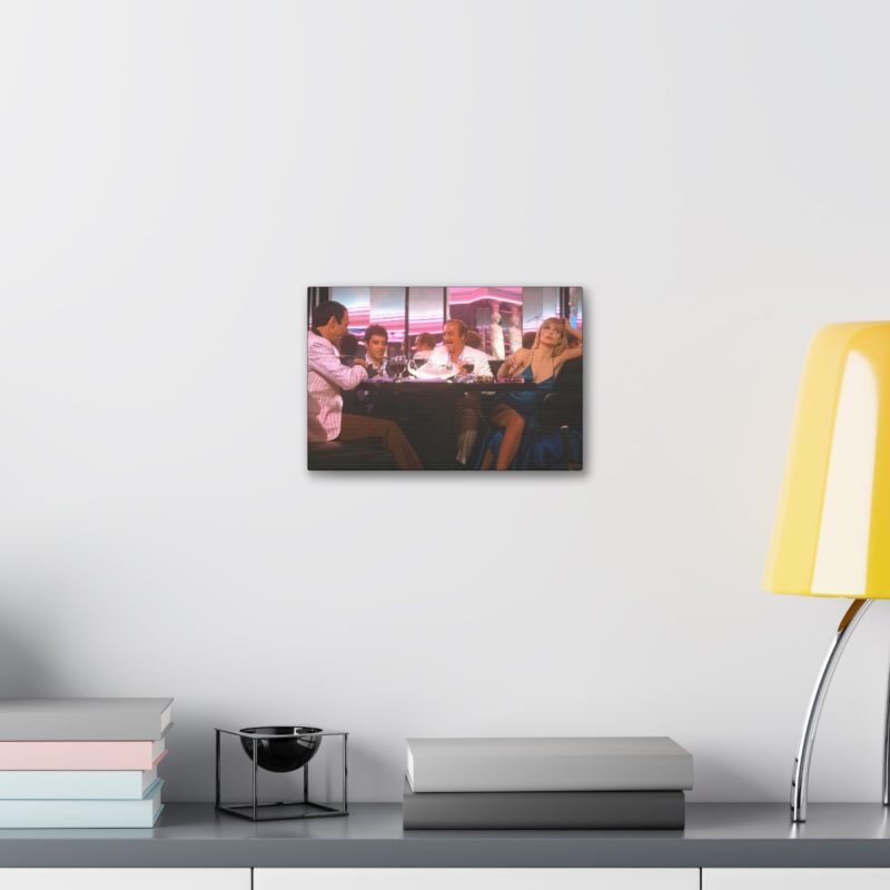 Scarface Babylon Club Scene Canvas Stretched, 1.5'' - Image 3
