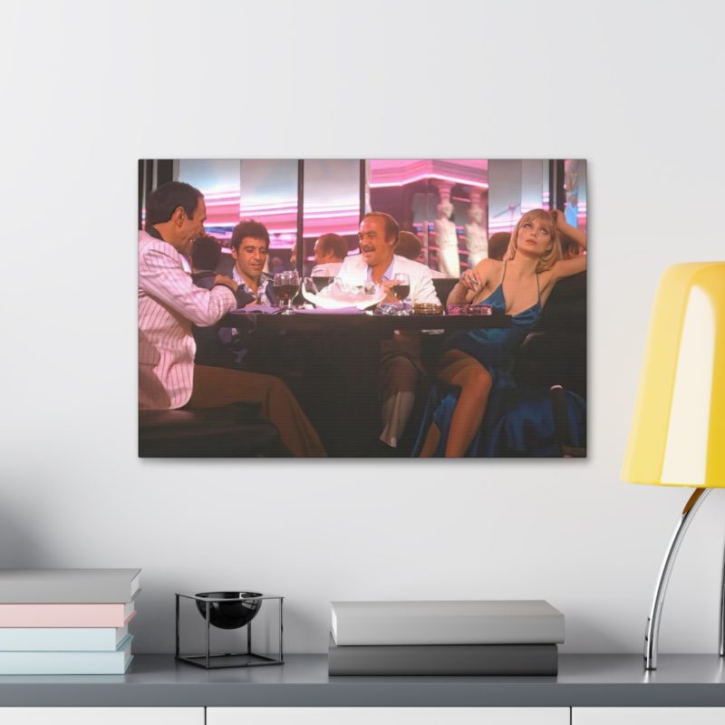 Scarface Babylon Club Scene Canvas Stretched, 1.5'' - Image 21