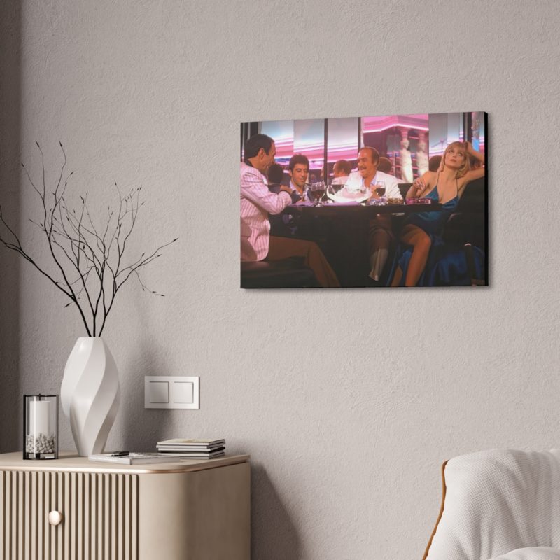 Scarface Babylon Club Scene Canvas Stretched, 1.5'' - Image 24