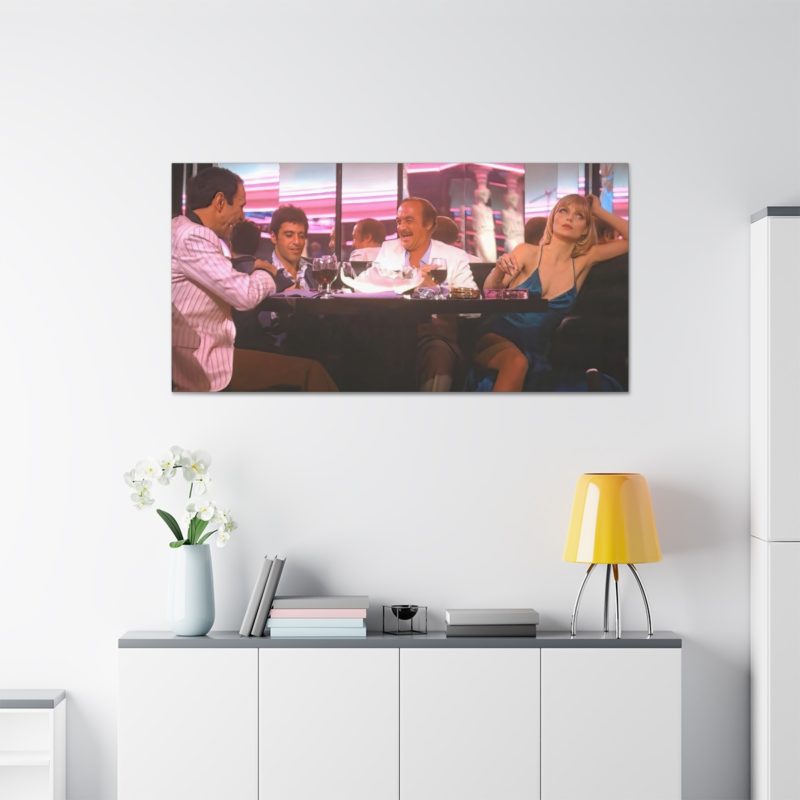 Scarface Babylon Club Scene Canvas Stretched, 1.5'' - Image 10