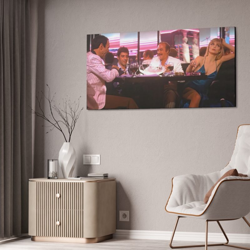 Scarface Babylon Club Scene Canvas Stretched, 1.5'' - Image 11