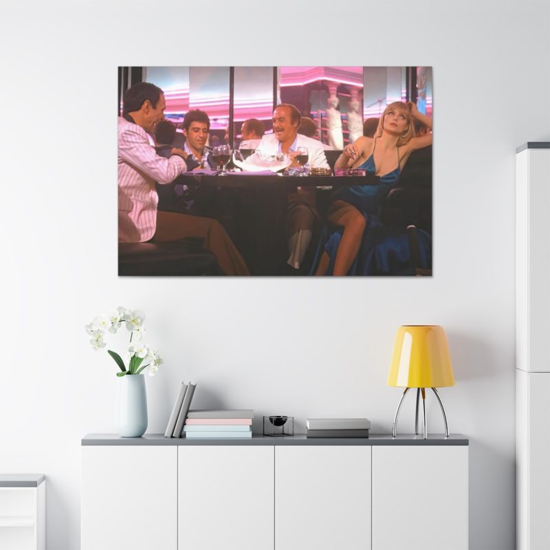 Scarface Babylon Club Scene Canvas Stretched, 1.5'' - Image 14